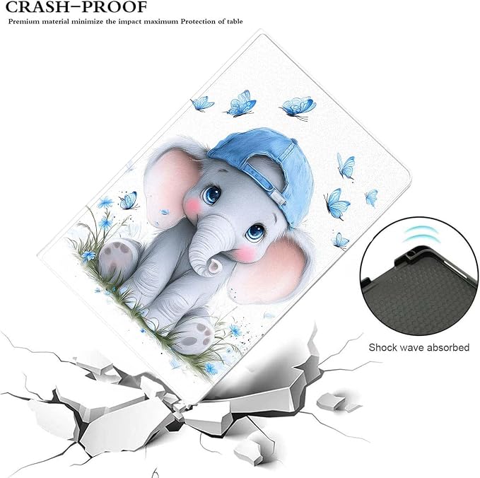 Case for iPad 9th/8th/7th Generation (2021/2020/2019) 10.2-inchSlim PU Leather Cover Adjustable Stand Auto Wake/SleepAurora Over Mountains