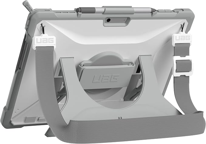 URBAN ARMOR GEAR UAG Designed for Microsoft Surface Pro 13 12/11 Edition Case with Built-in Kickstand &amp Pen Holder Compatible with Type Cover Keyboard Rugged Protective Cover Metropolis Black