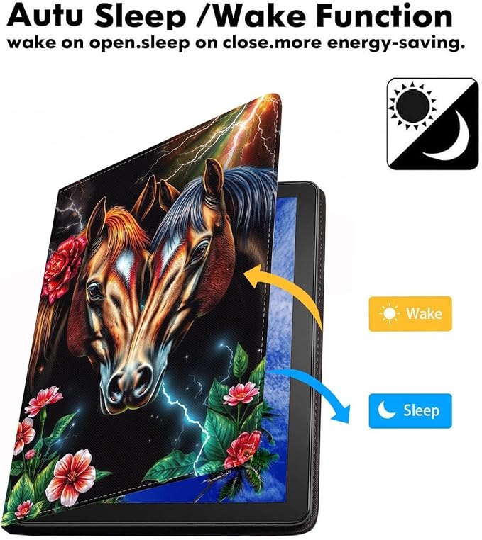 Case for iPad (A16) 11th Generation 11 Inch 2025/ iPad 10th Generation 10.9 Inch 2022 Slim PU Leather Cover Adjustable Stand with Auto Wake/Sleep Case African Women