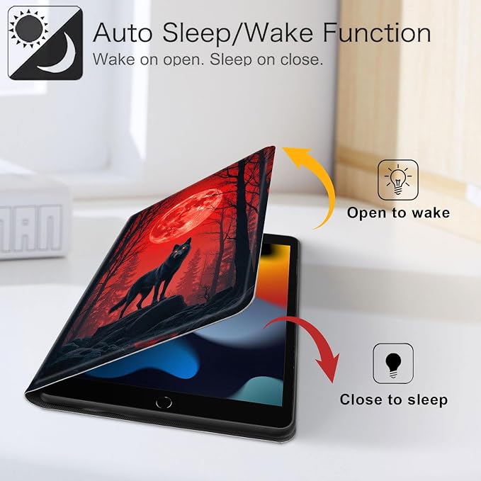 for iPad 11th Generation (A16 2025) 11 / iPad 10th Gen 10.9 2022 Case 360° Rotating PU Leather Stand Cover with Auto Sleep/Wake Shockproof TPU Backl Two Dragons Fighting