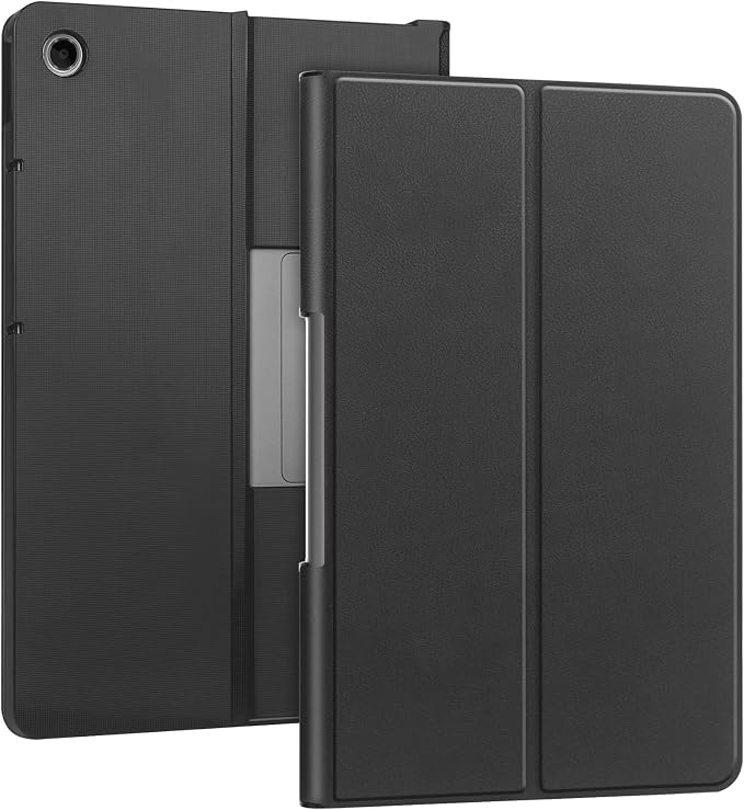 for Lenovo Tab Plus 2024 Casehigh qualit Hard Shell LightweightQuality PUScratch ResistantBlack for Tablet 11.5 inch-Black