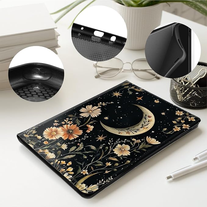 Case for All-New 7 Kindle Paperwhite 12th Gen 2024 &amp Kindle Colorsoft Signature EditionPU Leather Cover with Auto Sleep Wake FeatureAmerican Flag Eagle