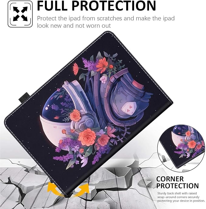 Case for Amazon Fire Max 11 Tablet (13th Generation 2023 Release) Multi-Angle Smart Stand Cover Auto Sleep/Wake for Fire 11 Max Tablet，African American Women Inspirational Quotes