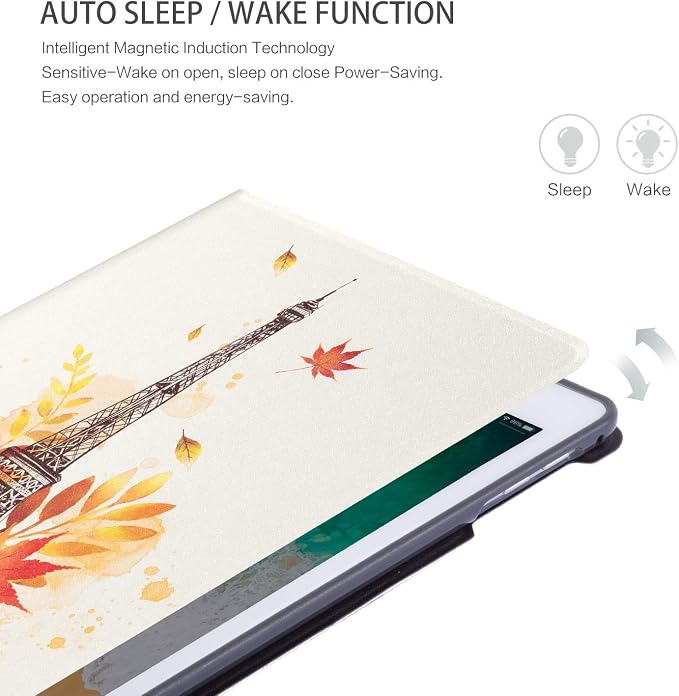 iPad Air 2 Case iPad Air 1st Case Galaxy Tree iPad 9.7 Inch Case Protective Cover for iPad 5th/6th Generation Multi-Angle Viewing Case with Adjustable Stand Auto Wake/Sleep Function (Galaxy)