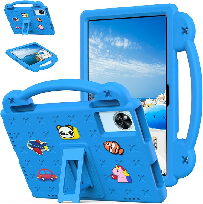 Case for Lenovo Idea Tab 11 inch 2025 (TB336) Kids EVA Shockproof Cover with Stand Handle for Lenovo Idea Tab 11''/ K11 Gen 2 Tablet Blue