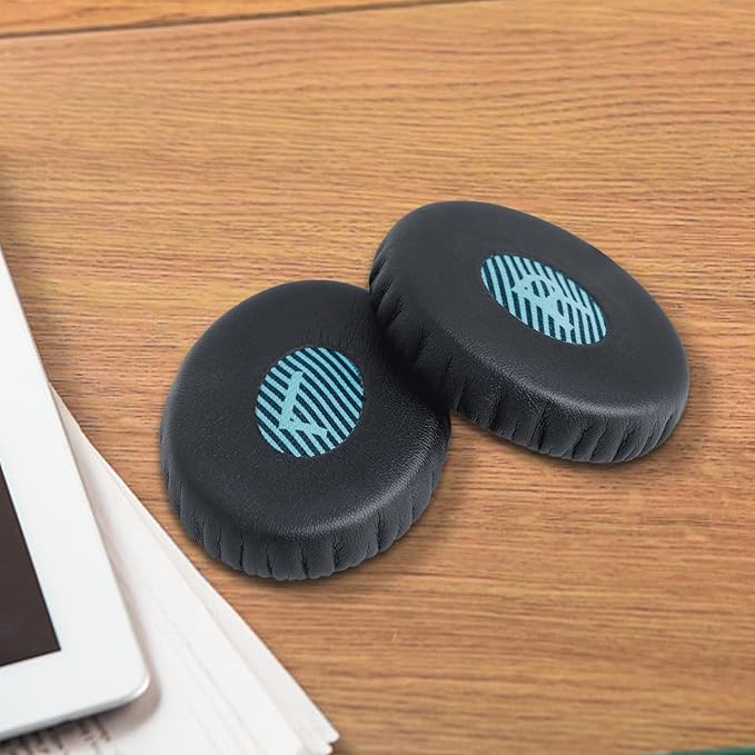 Ear Pads Replacement for Bose On-Ear 2 Headphones, GVOEARS Ear Cushion Pad for Bose OE2 / OE2i / SoundTrue OE/SoundLink On-Ear Wireless Headphones, Durable & Longer Lasting (Blue Pad)