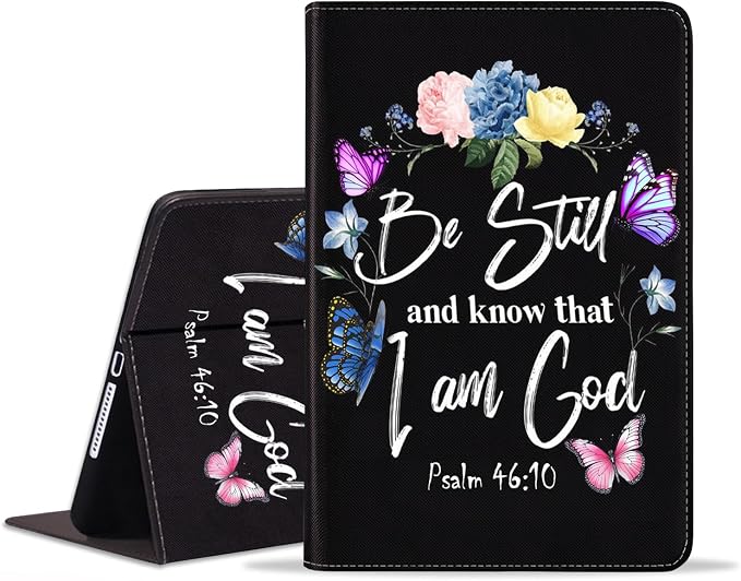 Case for iPad (A16) 11th Generation 11 Inch 2025 iPad 10th Generation 10.9 Inch 2022 Adjustable Stand Auto Wake/Sleep Smart Leather Case African American Black Girl
