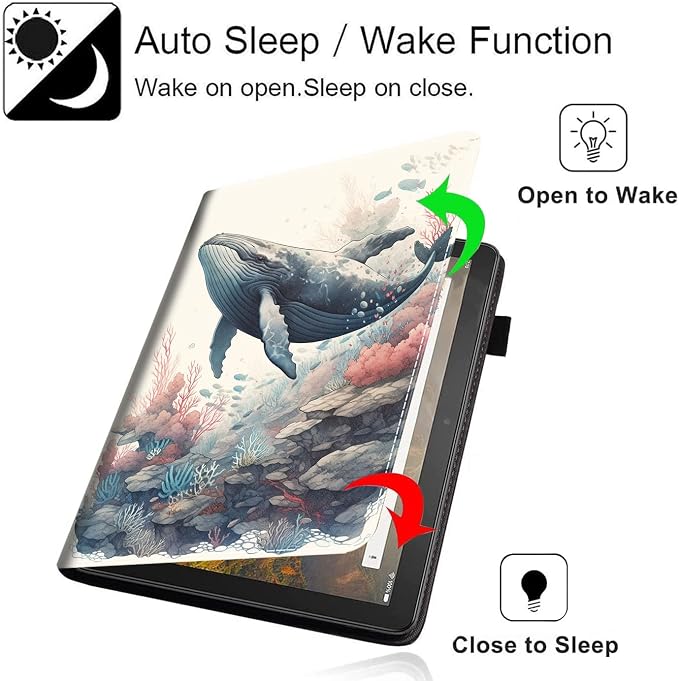 Case Cover for Amazon All-New Kindle Fire 7 Tablet (2022 Release-12th Generation) Latest Model 7 Slim Folding Stand Cover with Auto Wake/Sleep Dancing Skeleton in Mexican Costume