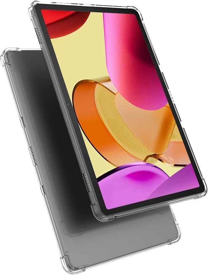 Clear Case for All-New Amazon Kindle Fire Max 11 Tablet (13th Generation 2023 Release) 11 Slim Lightweight Shell Transparent Soft TPU Back Shockproof Crystal Reinforced Corner Cover Clear