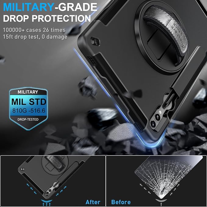 Miesherk STOCK Case for Tab S11 Ultra/S10 Ultra/S9 Ultra/S8 Ultra 14.6 INCH