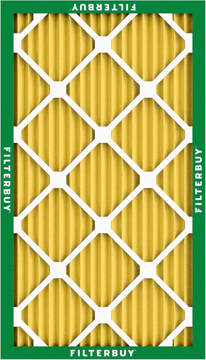 Filterbuy 16x30x1 Air Filter MERV 11 Superior Pet & Allergy Defense,