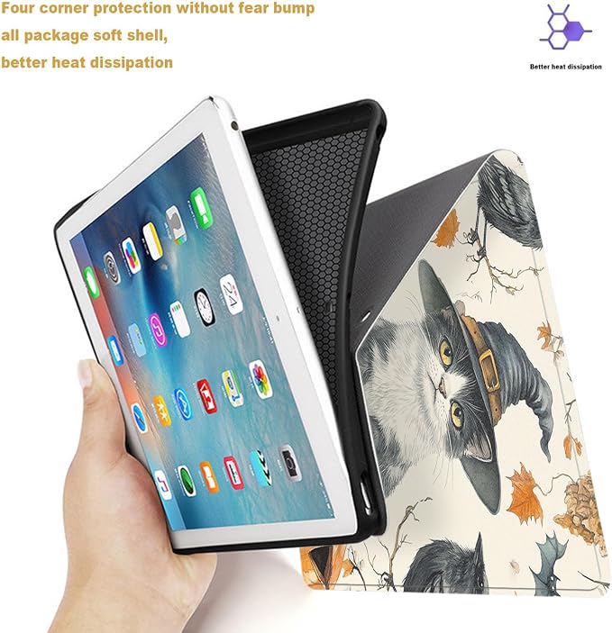 Tablet Case for 6 All-New Kindle (11th Generation2024/2022 Release)Shockproof Protective Cover with StandAuto Wake/SleepAmerican Flag Deer