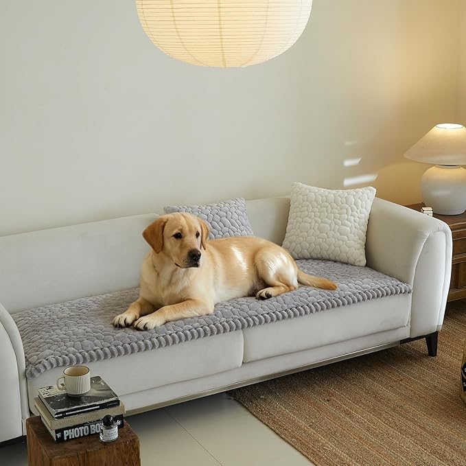 Couch Covers for 3 Cushion Couch Sofa Pet Friendly,Non-Slip Sofa Cover Washable