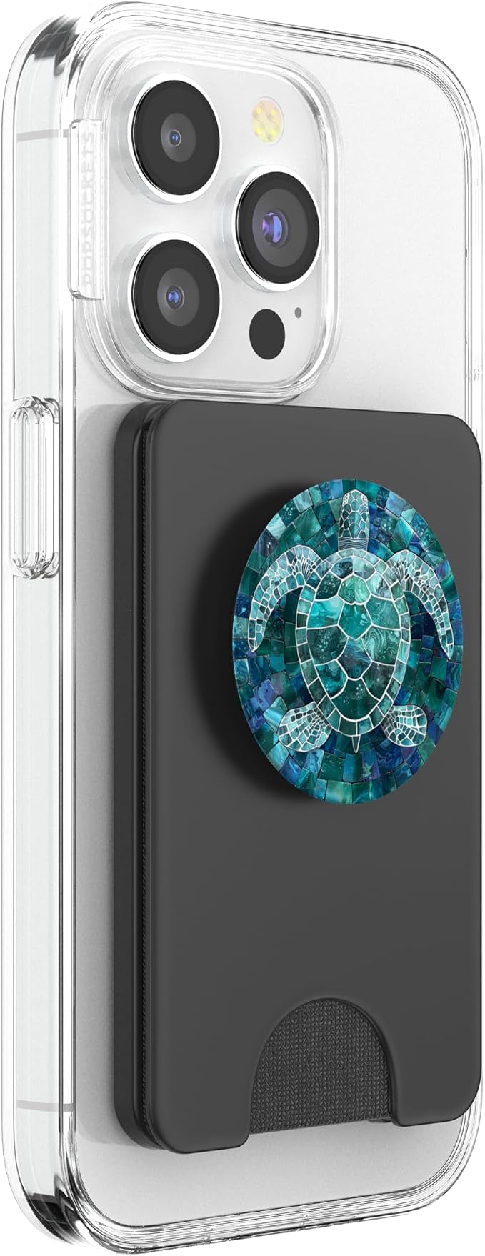 Aesthetic Ocean Animals Blue Sea Turtle Artwork PopSockets Adhesive PopGrip