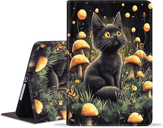 Case for iPad (A16) 11th Generation 11 Inch 2025/ iPad 10th Generation 10.9 Inch 2022 Slim PU Leather Cover Adjustable Stand with Auto Wake/Sleep Case African Women