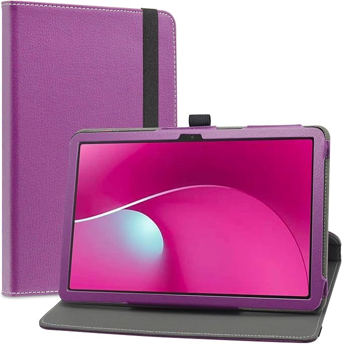 LiuShan Compatible with T-Mobile REVVL Tab 2 Case360 Degree Rotation Stand PU Cover for T-Mobile REVVL Tab 2 5G Tablet 2025 Released 10.1 Tablet（Not Fit Revvl Tab 5G 10.36Black