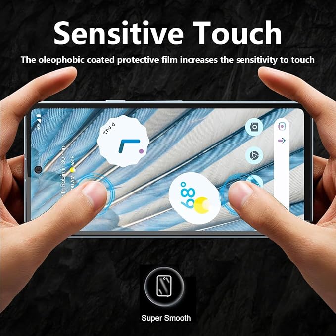 for iPhone 17 Pro Max Back Screen Protector Flexible Film Not Glass with Camera Lens Protector 2+2 Pack Self-Healing Anti Scratch HD Clear Soft TPU Protective Hydrogel Film