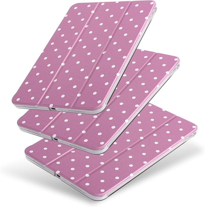 case for ipad 11th Generation11 Inch 2025 (A16 Chip) &amp 10th Gen 10.9 Inch 2022 - Slim Scratch-Resistant Hard PC Translucent Back Shell Smart Cover Wake/Sleep FunctionBlack Bow