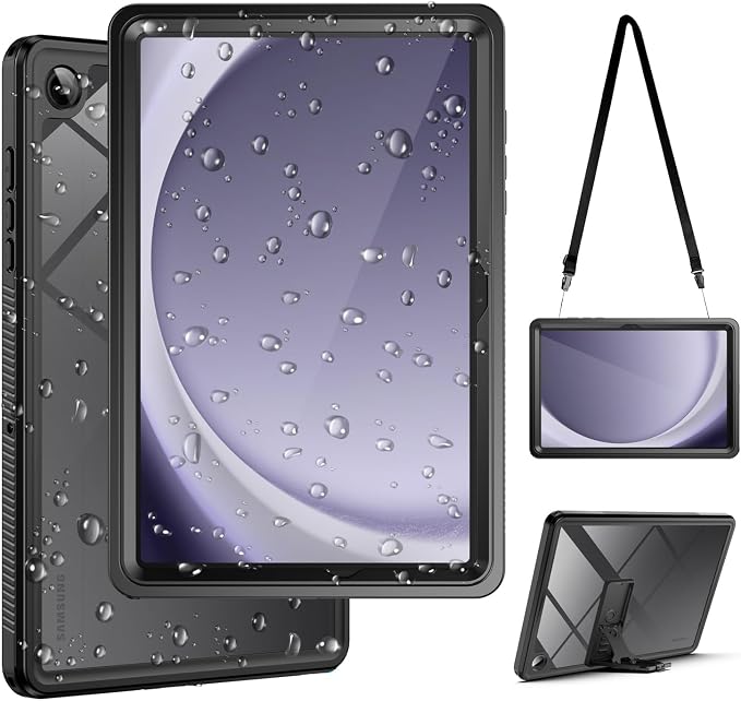 Waterproof Case for Samsung Galaxy Tab A9 Plus 11 Inch 5G 2023 CaseBuilt-in Screen Protector/Kickstand/Full-Body Shockproof Protective Cover for Tablet A9+ 11'' (SM-X210/X216/X218)