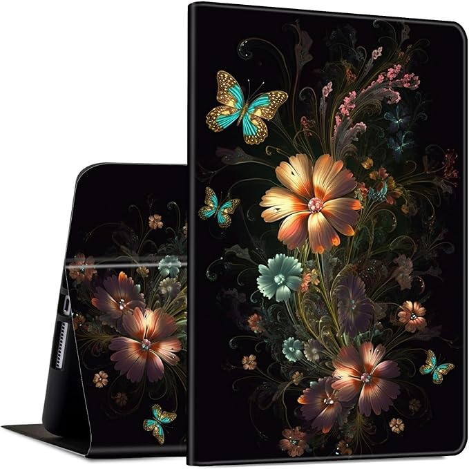Slim Case for Amazon Kindle Fire Max 11 Case (13th Generation 2023 Release) 11 PU Leather Folio Stand Adjustable Smart Cover with Auto Wake/Sleep for Kindle Fire 11 TabletA American Flag Skull