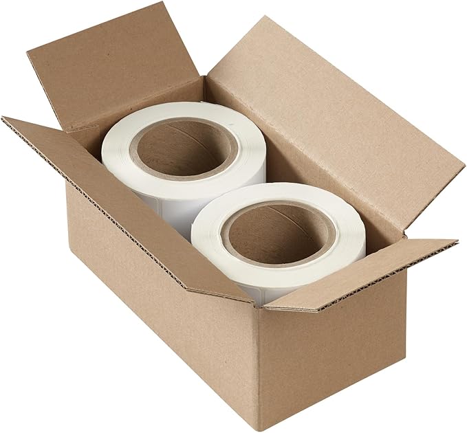 Avery Direct Thermal Labels, 4" x 2", White, 3" Core, Direct Thermal Printable, 1,000 Blank Labels per Roll, 2 Rolls, 2,000 Total (4133)