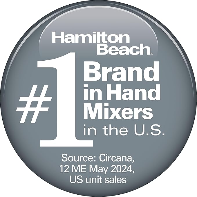 Hamilton Beach 6-Speed Electric Hand Mixer With QuickBurst and Bowl Rest