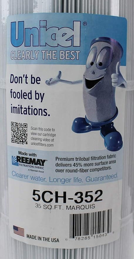 Unicel 5CH-352 35 Square Foot Media Replacement Hot Tub Spa Filter Cartridge