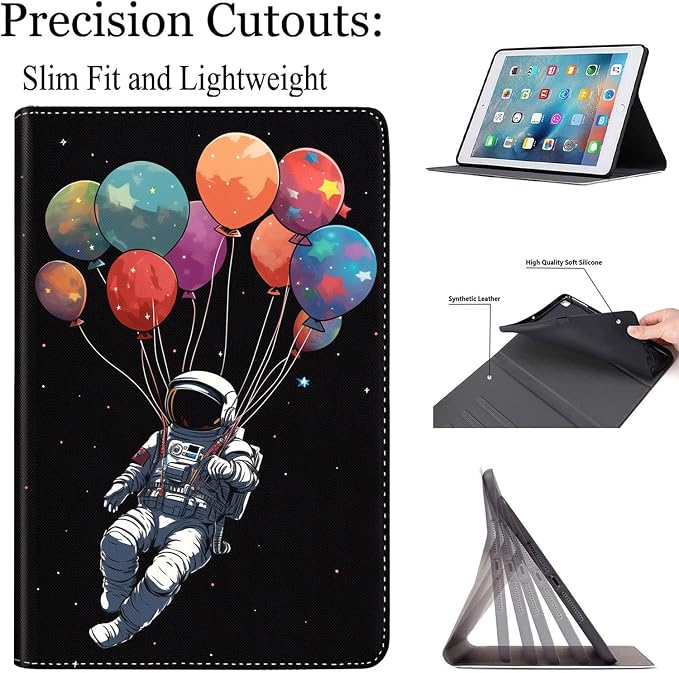 Case for New iPad (A16) 11th Generation 11 Inch 2025for iPad 10th Generation 2022 10.9 Inch Multi-Angle Stand Smart Cover Shockproof with Auto Wake/Sleep Baby Dragon
