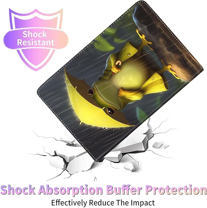 Case for New iPad (A16) 11th Generation 11 Inch 2025for iPad 10th Generation 2022 10.9 Inch Multi-Angle Stand Smart Cover Shockproof with Auto Wake/Sleep Baby Dragon