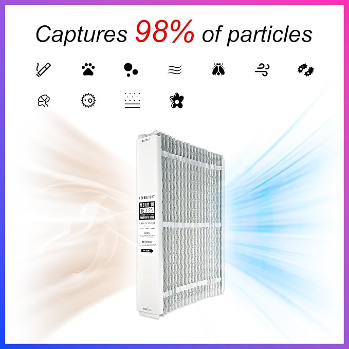EXPXXFIL0016 16x25x5 Merv 10 Expandable Filter Media Replacement Compatible