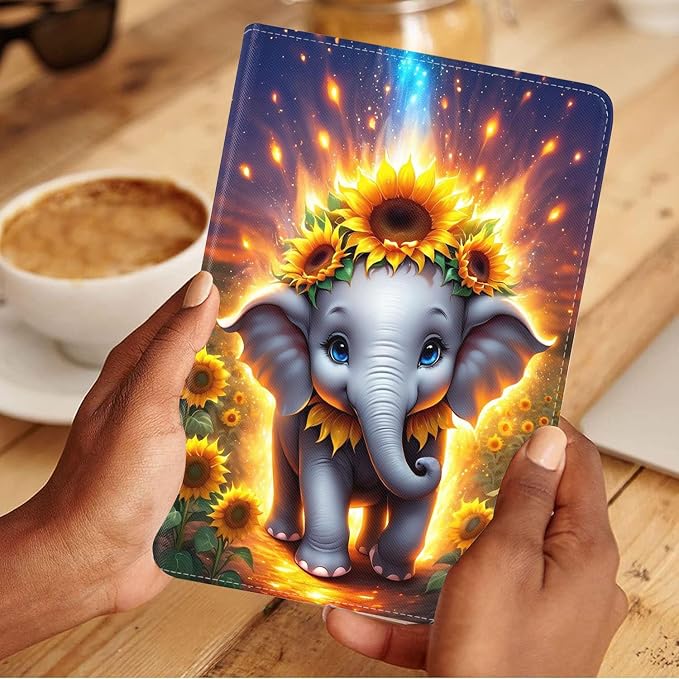 for iPad mini 1 2 3 4 5 Case Stay Positive Work Hard and Make It Happen Inspirational Quote Slim Lightweight PU Leather Stand Cover with Auto Wake/Sleep for iPad mini 5th/4th Gen 7.9 Inch