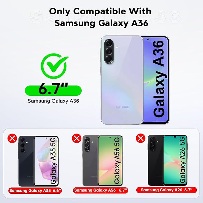 for Samsung Galaxy A16 5G Case IP68 Waterproof Built-in Screen Protector [Full Body Shockproof] Dustproof Underwater Protective Phone Case for Samsung A16 5G (Black)