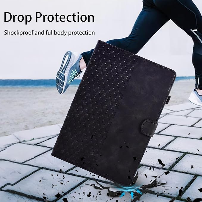 Case for Lenovo Idea Tab 11 Inch 2025 TB-336ZU/TB-336FUMotorola Moto Pad 11 2026PU Leather Multi-Angle ViewingMagnetic Folio Adjustable Stand Shell Foldable Card Holder Woman ManGreen