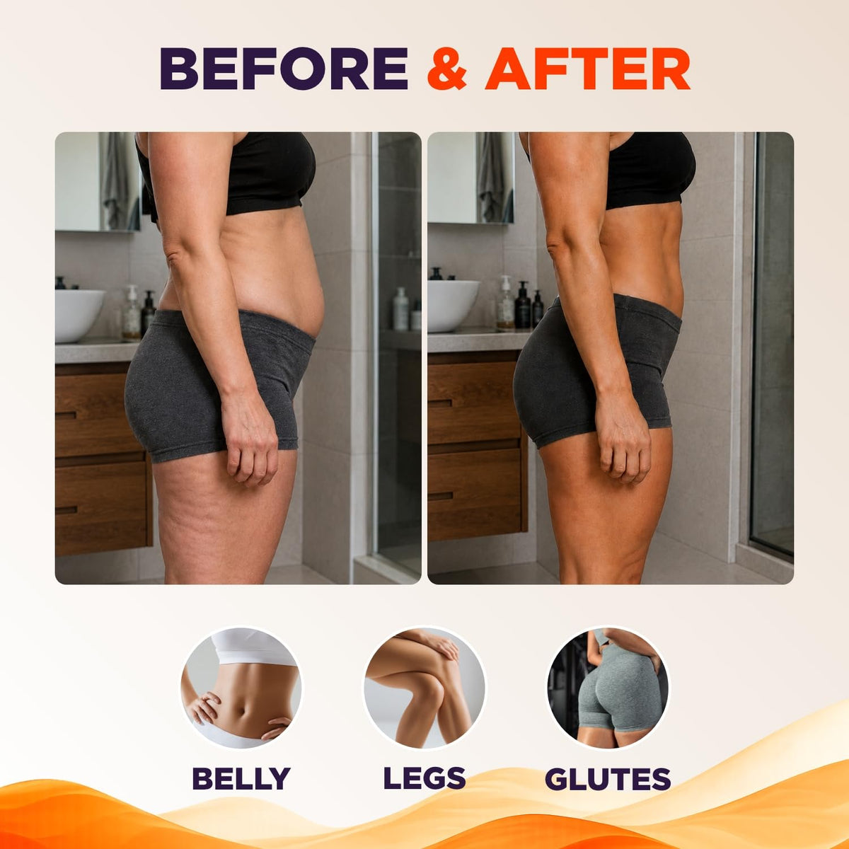 Hot Firming Lotion Sweat Enhancer - Skin Tightening Cream for Stomach Fat and Cellulite - Sweat Cream for Better Workout Results - Long Lasting Moisturizing Pre and Post Workout Massage Lotion