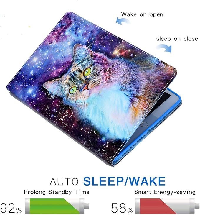 Case for iPad 9th/8th/7th Generation iPad 10.2 Case (2021/2020/2019 Model iPad 9/8/7 Case) PU Leather Folio Folding Stand Cover for iPad 10.2 inch Auto Wake/Sleep Hummingbird