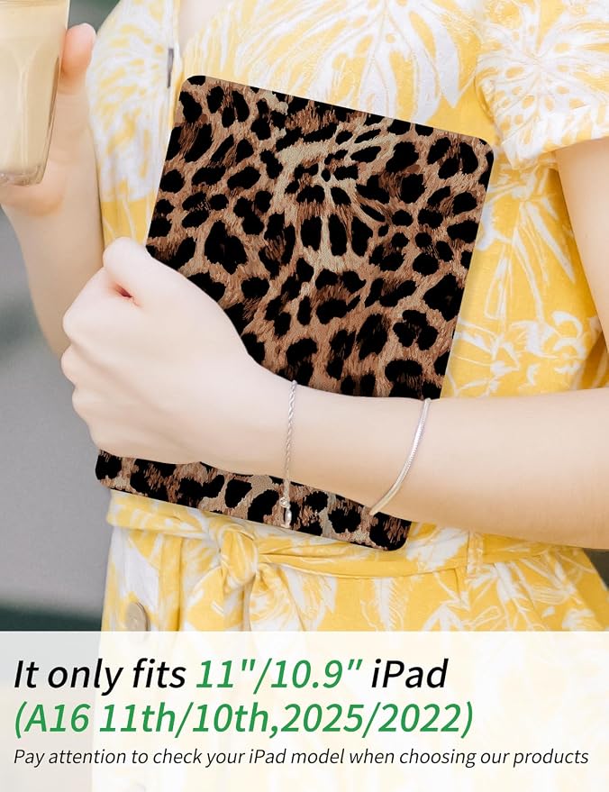 Case for iPad 9th/ 8th/ 7th Generation Case 10.2&amp10.5 Inch (2021/2020/2019 Release) Slim Lightweight Soft Trifold Back Cover with Pencil Holder &amp Auto Sleep/Wake CoverBeige Checkered