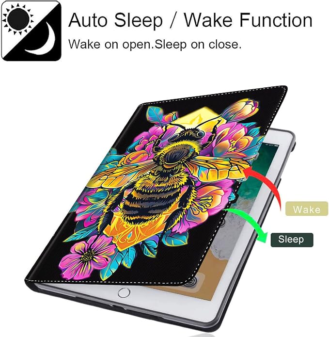 Case for iPad 10th Generation (2022 Release) 10.9 Inch Durable Shockproof Protective Cover for New iPad 10th gen 10.9 2022 Elephant Sunflower