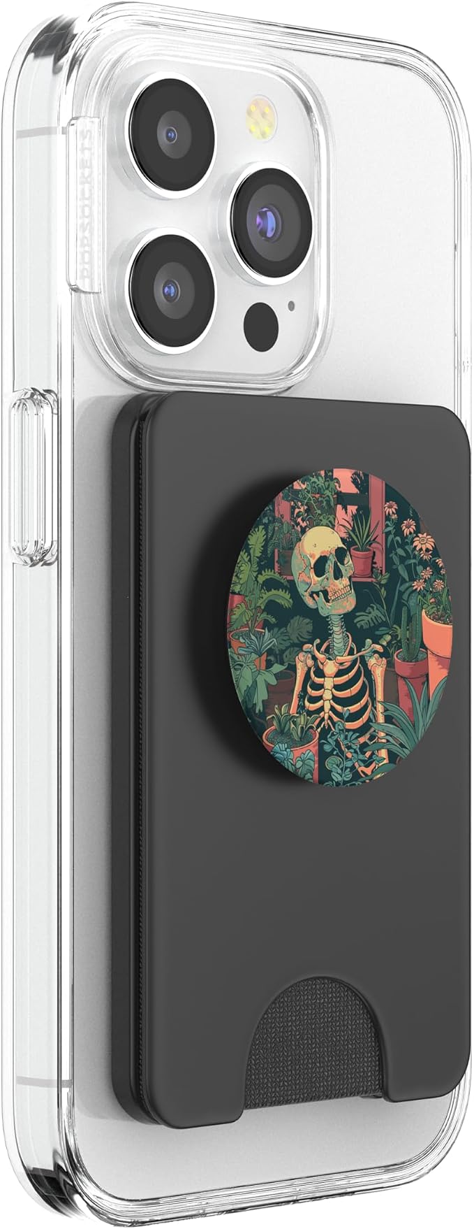 Skeleton Plant Lover Gardening Gardener PopSockets PopGrip for MagSafe