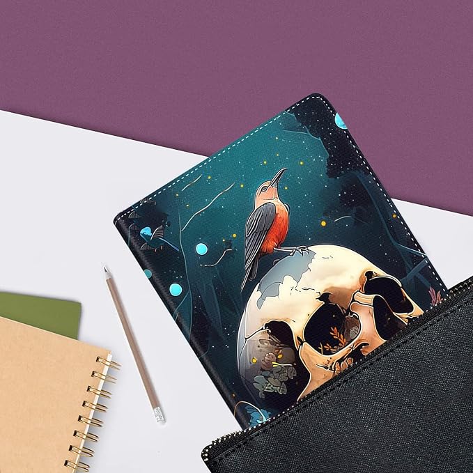 Vintage Floral Astronaut iPad 9th Gen Case - 10.2 Inch Standing Cover with Auto Sleep/Wake