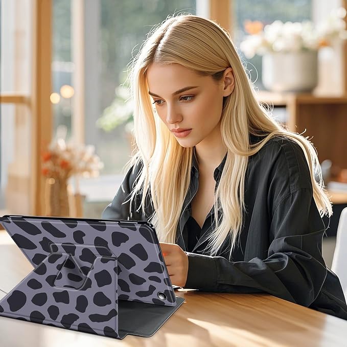 for Amazon Fire Max 11 2023 Release Table Case 11'' Rotating Auto Wake Sleep Leather Table Case for Amazon Fire Max 11 2023 Release Stand Bird Flowers Design for Woman Man