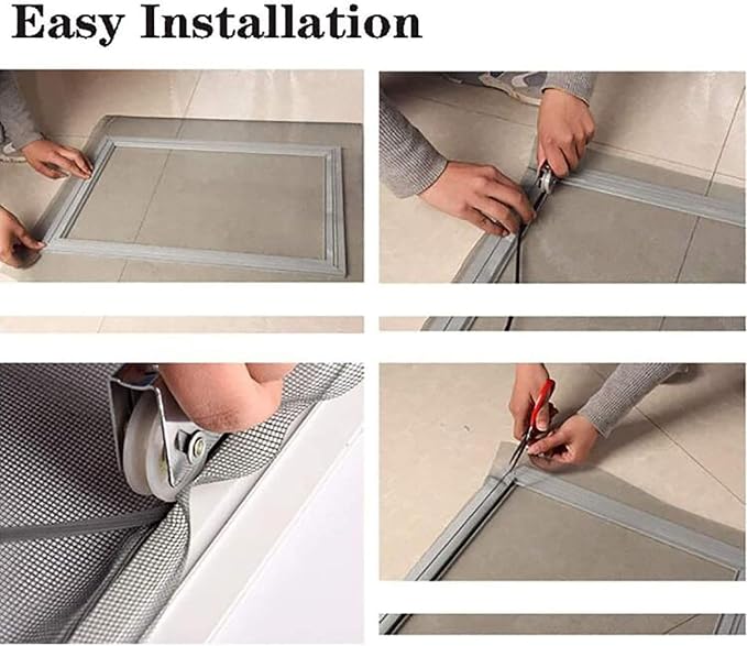 KISKIS 304 Stainless Steel Woven Wire Mesh, Wire Mesh Window Screen Mesh