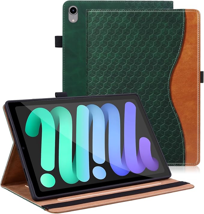 Case for iPad 9th 8th 7th Generation (2021/2020/2019) 10.2 InchiPad Air 3rd Generation PU Leather Cover Multi-Angle Viewing Stand with Card Pocket for ipad 9th Generation CaseBlack
