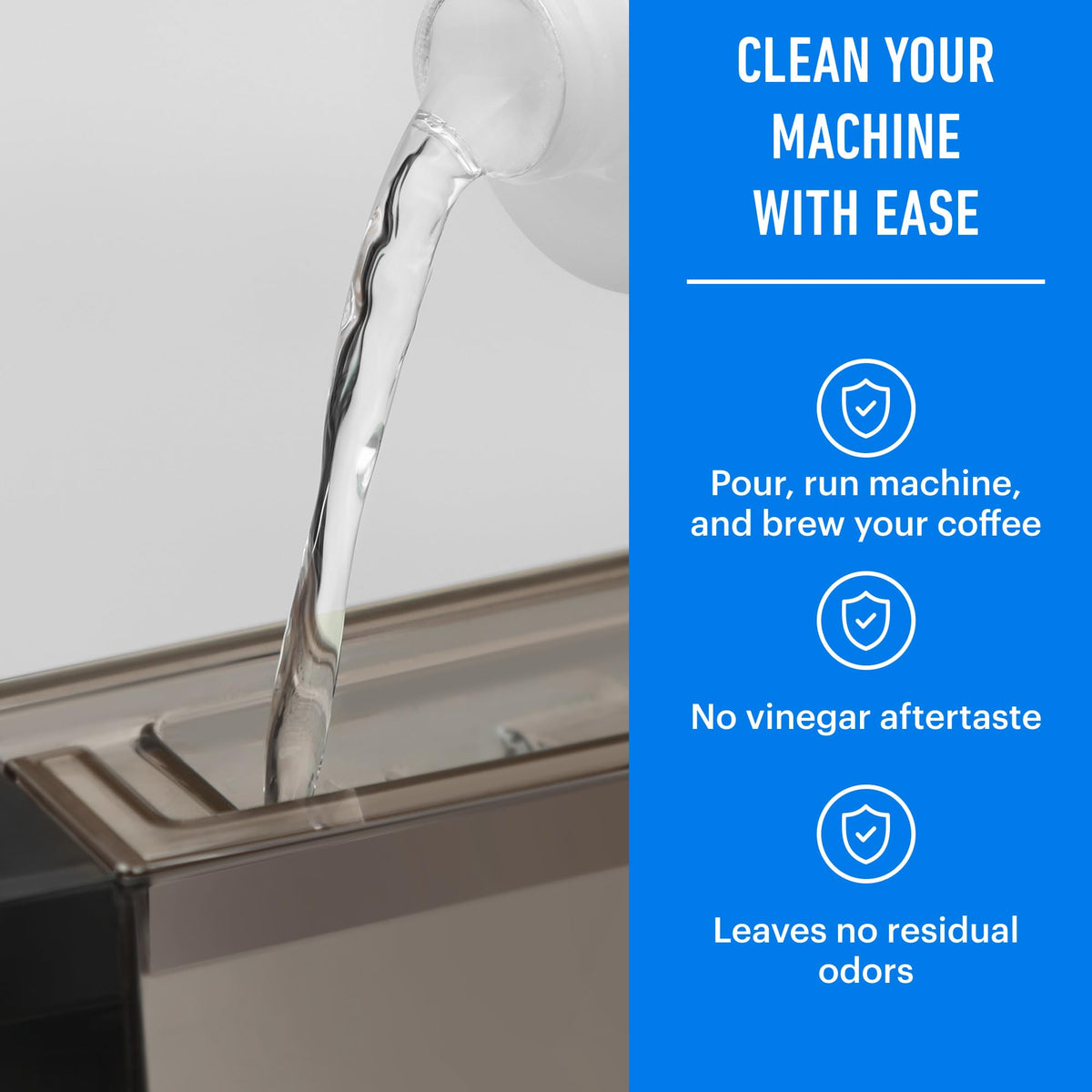 Essential Values Compatible with Keurig Descaling Solution - Specially Formulated for Keurig Descaler - Espresso Machine, Coffee Pot Cleaner - 12 Month Supply 2-Pack