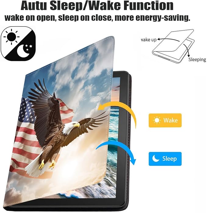Case for Samsung Galaxy Tab S10 Plus 2024/ S9 Plus/ S9 FE Plus 5G 12.4 Inch 2023 Premium PU Leather Stand Folio Cover with Auto Sleep/Wake Abstract Colorful Dog
