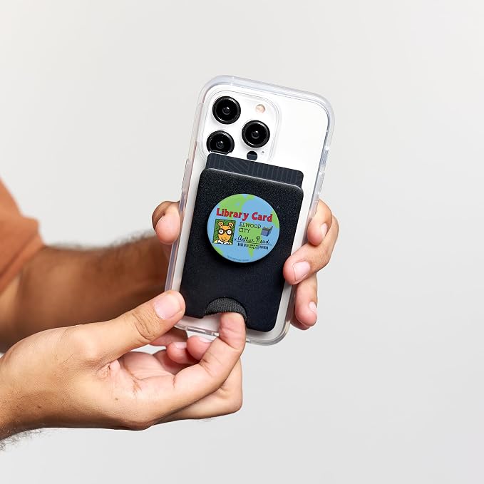Arthur Globe Library Card PopSockets Adhesive PopGrip