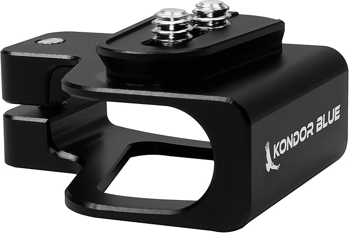 KONDOR BLUE | Tentacle Sync E Mount, Built-in Mini QR Plate, 2 x 1/4 20 Mounts | Raven Black
