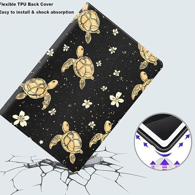 Tablet Case for 6 All-New Kindle (11th Generation2024/2022 Release)Shockproof Protective Cover with StandAuto Wake/SleepAmerican Flag Deer