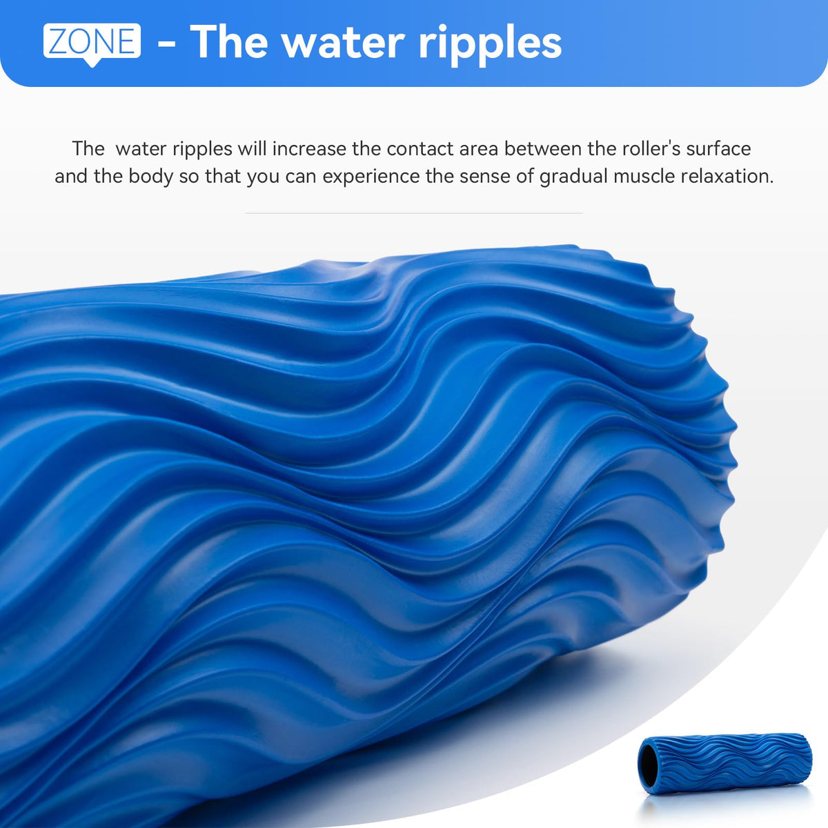 SUBCULTUREPICK Medium Density Foam Roller for Deep Tissue Muscle Massage
