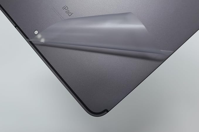 skoko [2 Pack] Transparent Matte Back Protector Compatible with iPad air 13 inch M4 M3 M2 6-7-8th Gen Released in 2024 2025 2026 Easy Installation Matte Clear Skin/Case-Friendly