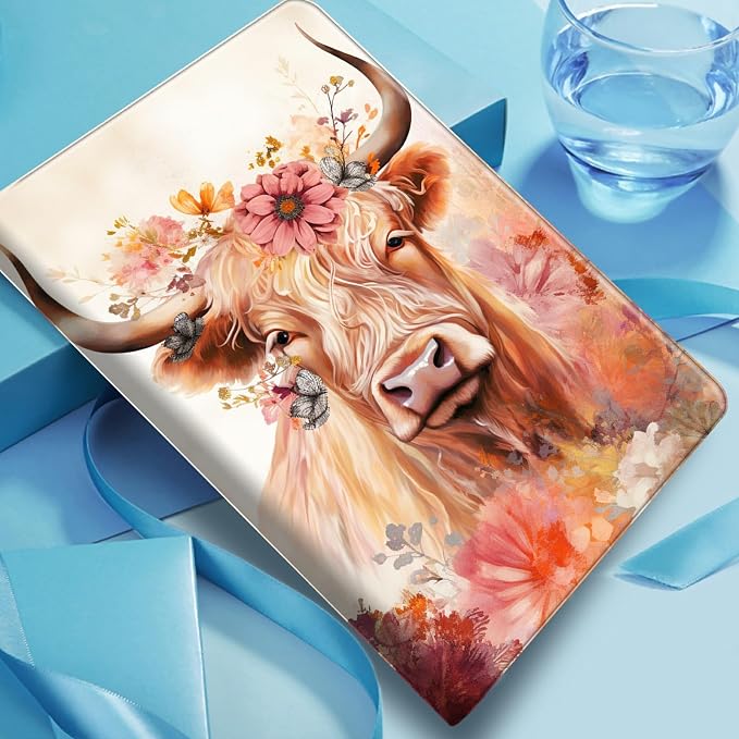 DIGTIALLL Case for Amazon Kindle Fire 7 Inch Tablet (9th/7th/5th Generation 2019/2017/2015 Release) PU Leather Smart Protective Cover with Auto Sleep/WakeBeach Palm Trees